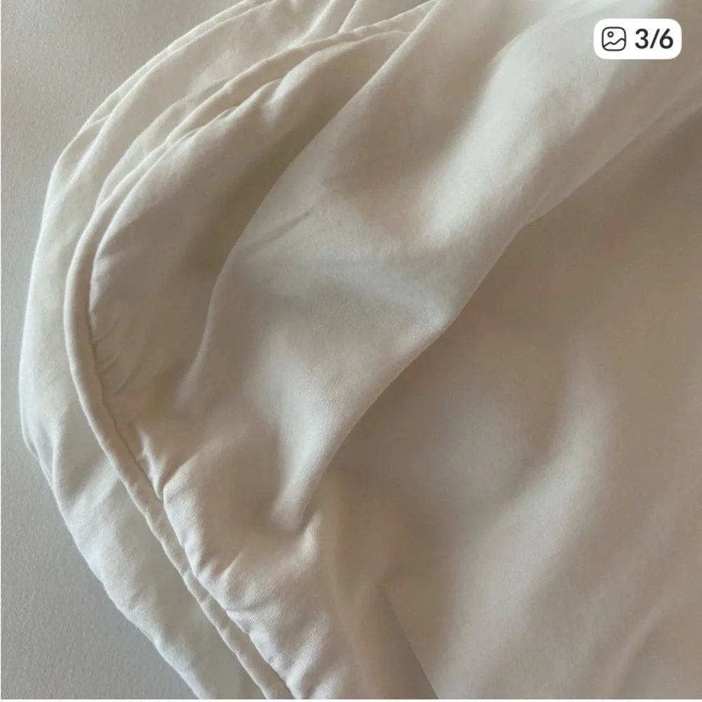 LANDS’ END WHITE DUVET COVER
